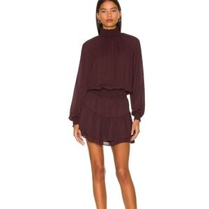 Krisa Smocked mini dress